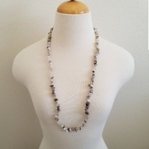 Agate Chip Necklace